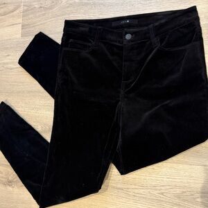 Black Velvet Pants